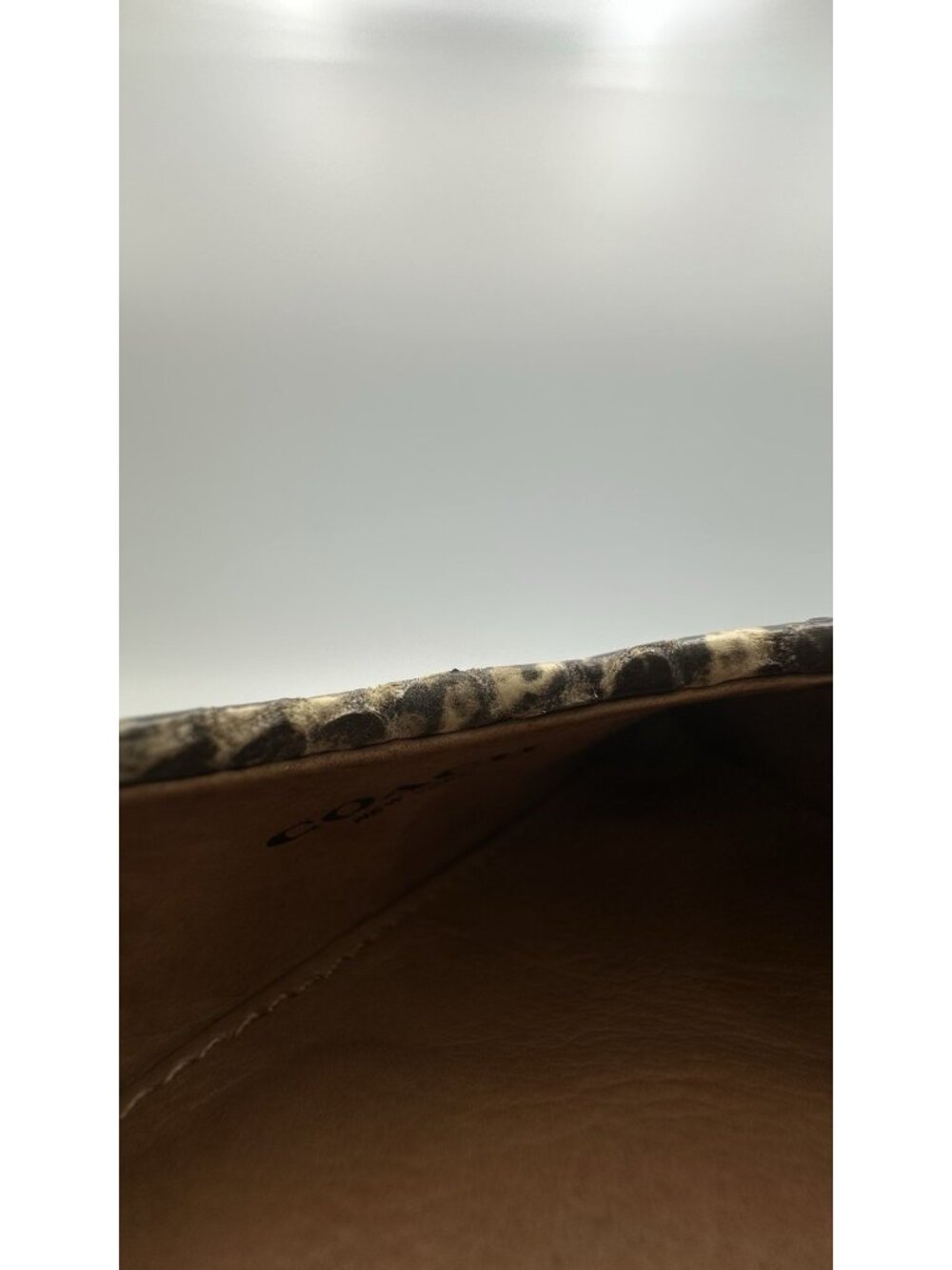 Coach Teddie Pumps Women's 8 US Leather Animal Print Heels Shoes Q4676/A6473 - Picture 13 of 15